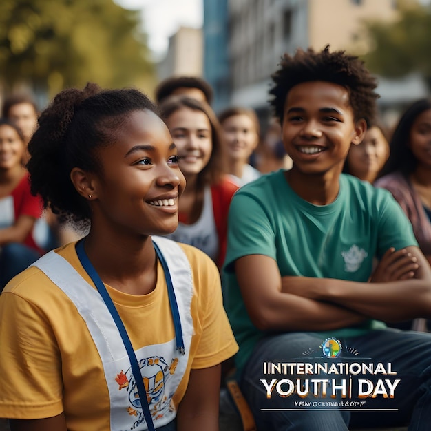 Vibrant International Youth Day Celebration Images