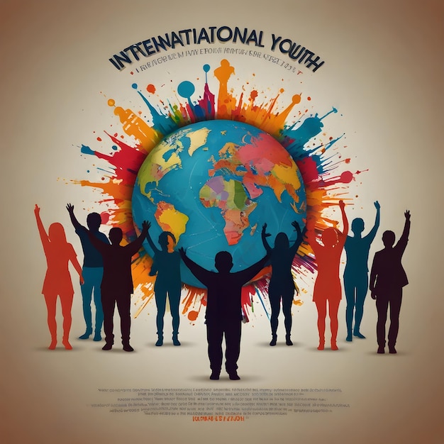 Vibrant International Youth Day Celebration Images