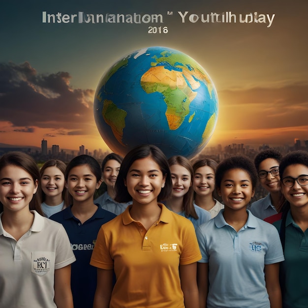 Vibrant International Youth Day Celebration Images