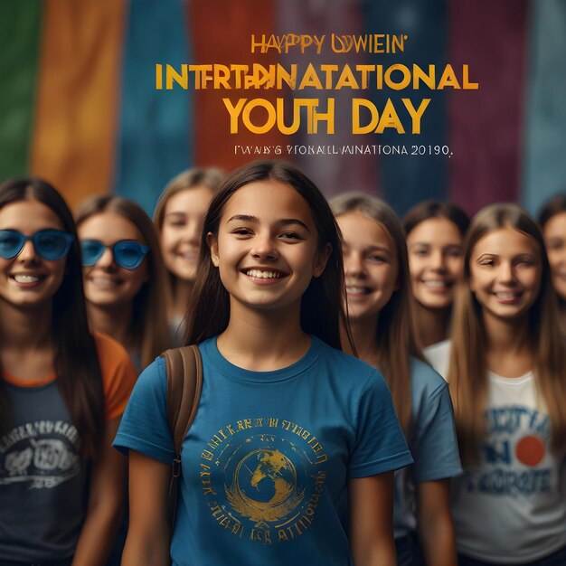 Vibrant International Youth Day Celebration Images