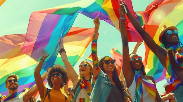 Vibrant LGBTQ Celebration of Diversity and Inclusion