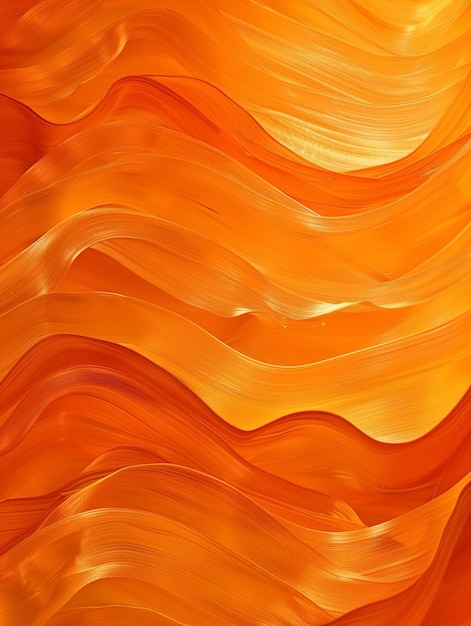 Vibrant orange backdrop design