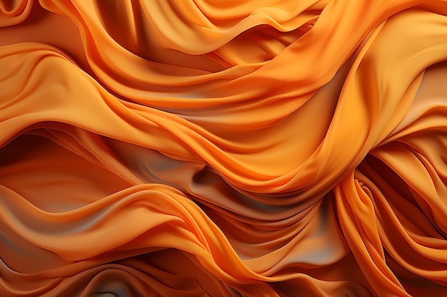 Vibrant Orange Textile