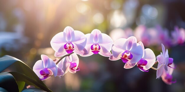 Vibrant Orchid Blossom in Detailed Macro Focus