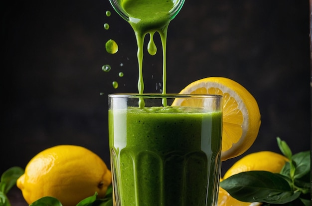 vibrant photo of Lemon juice added