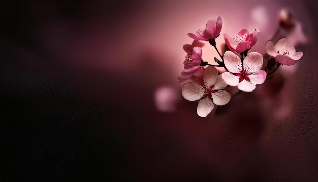 Photo vibrant pink flower background perfect for spring and summer themes