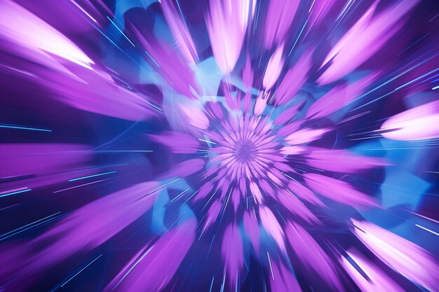 Vibrant Purple Background with Color Burst