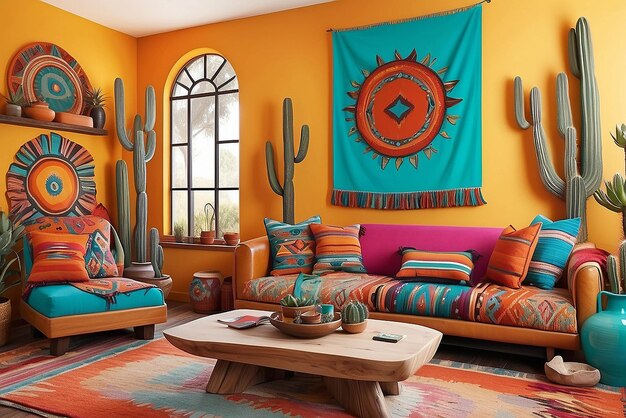 Vibrant Southwestern Decor