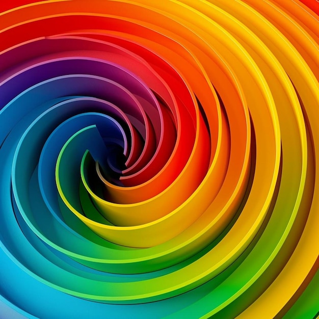 Vibrant Spectrum Splendor Colorful Background Image