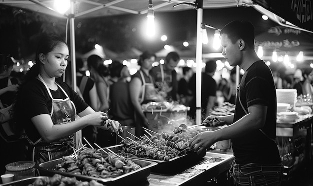 Vibrant Street Food Festival Showcasing Diverse Culinary Delights