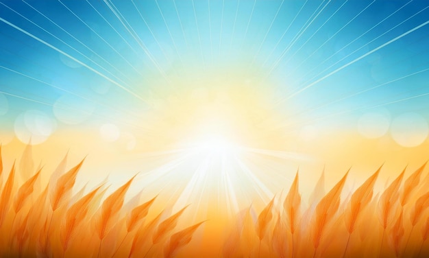 Vibrant Summer Heat Gradient Background