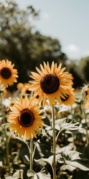 Vibrant Sunflower Meadow