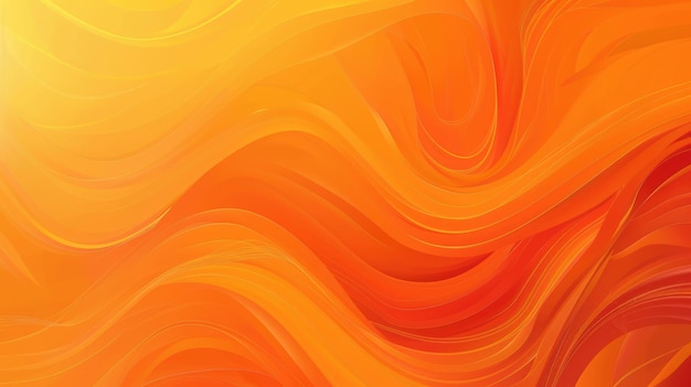 Photo vibrant sunset glow abstract gradient wall design