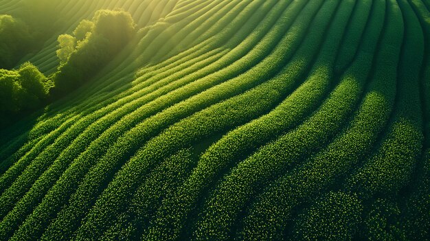 Vibrant Tulip Wonderland Aerial Photography Reveals HighResolution Details in Colorful Fields