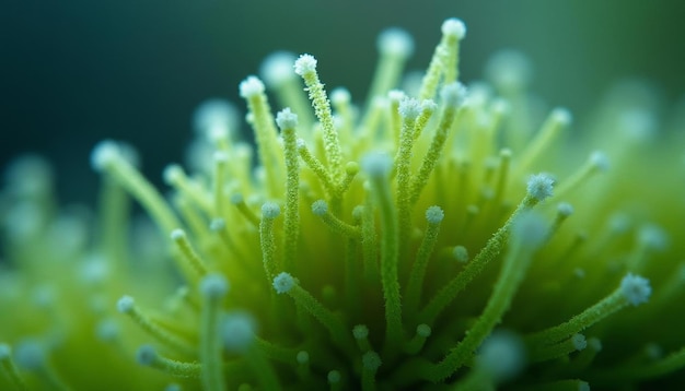 Photo vibrant underwater life in focus