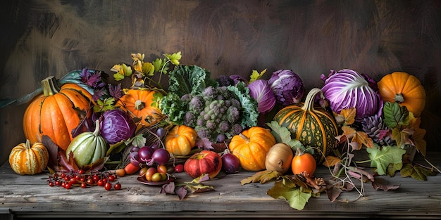 Vibrant Vegetable Display