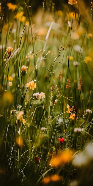 Vibrant Wildflower Meadow