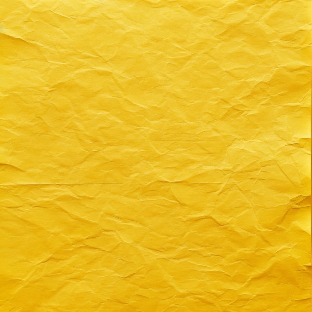 Vibrant Yellow Paper Texture Minimalistic background design concept