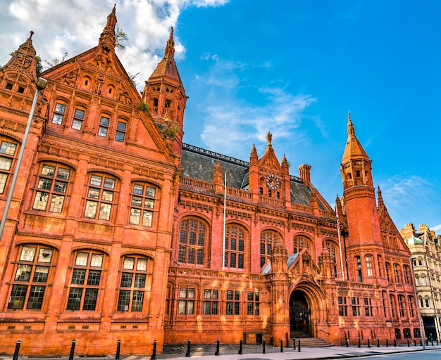 The Victoria Law Courts on Corporation Street in Birmingham, England