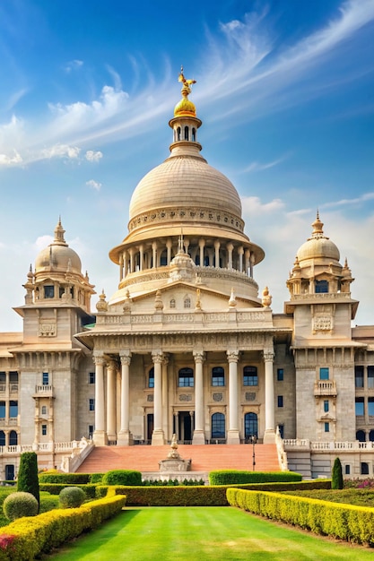 Photo vidhana soudha bangalore karnataka india