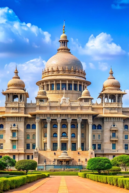 Photo vidhana soudha bangalore karnataka india