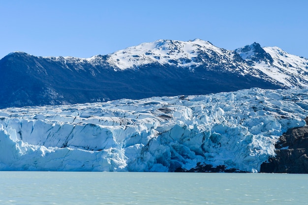 Viedma Glacier and the lake of the same name, Glacier National Park, Patagonia, Argentina