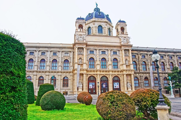 Vienna, Austria - January 8, 2014: Museum of Natural History in Vienna, Austria.