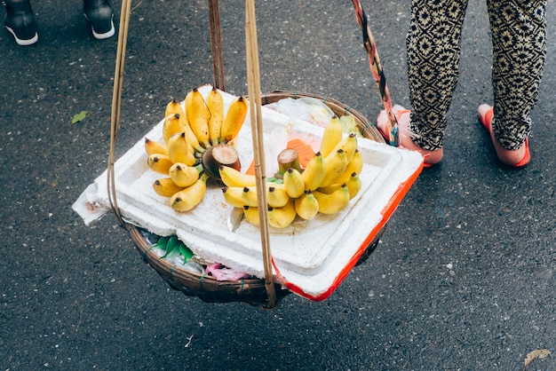 Photo vietnamese food vendor