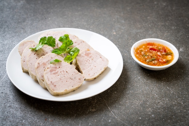 Vietnamese steamed pork