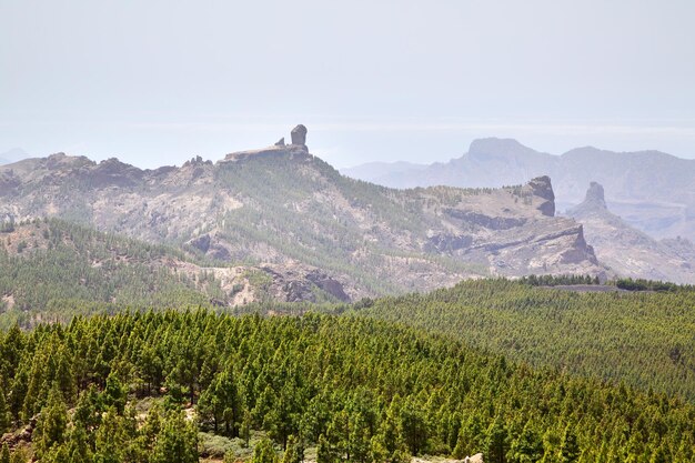 Viev from Pico de las Nieves Gran Canaria