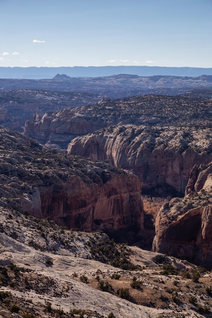 View of an American landscape Background Utah