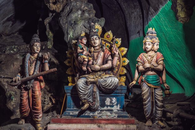 View in the Batu Caves, near Kuala Lumpur, Malaysia