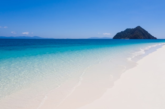 view of the beach in NyaungOoPhee Island, Myanmar