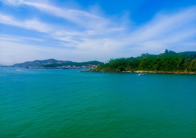 View of the beautiful South China Sea