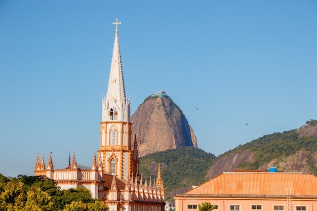 View of the Botafogo cove in Rio de Janeiro