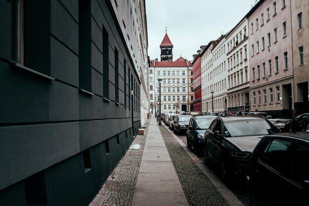 Photo view of buildings in city