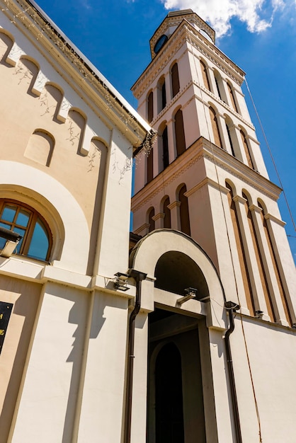 View at Cathedral of the Nativity of the Blessed Virgin Mary in Zajecar, Serbia