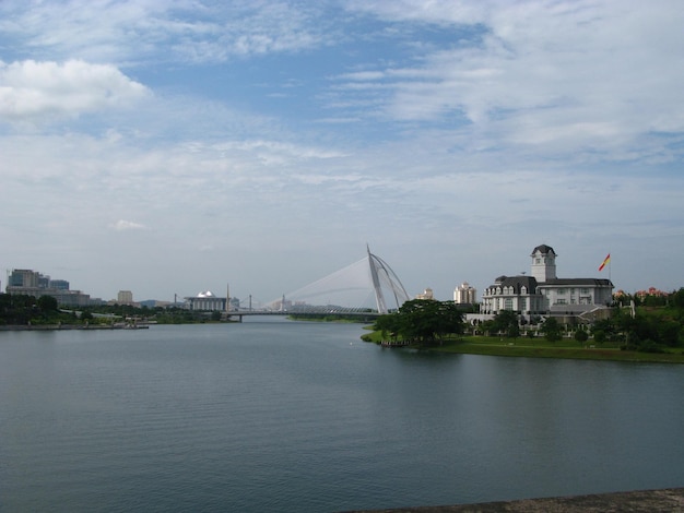 The view on the center of Putrajaya Malaysia