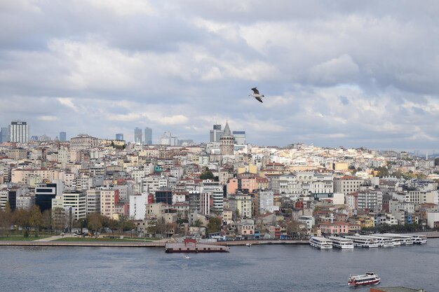 View of city against sky