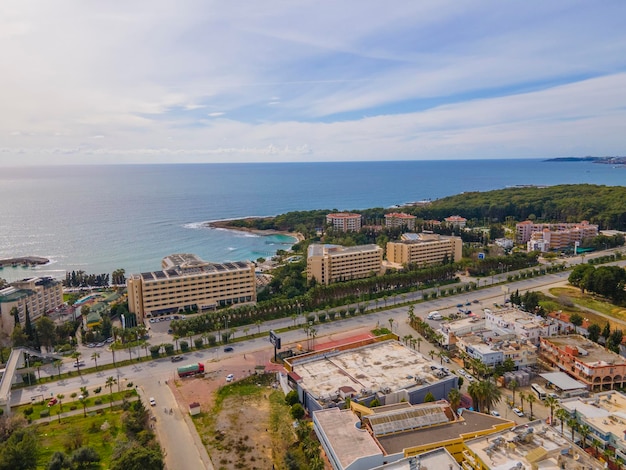 A view of the city of agia marina