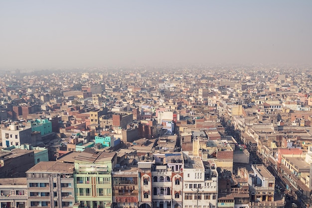 View of Delhi Buildings on a clear day