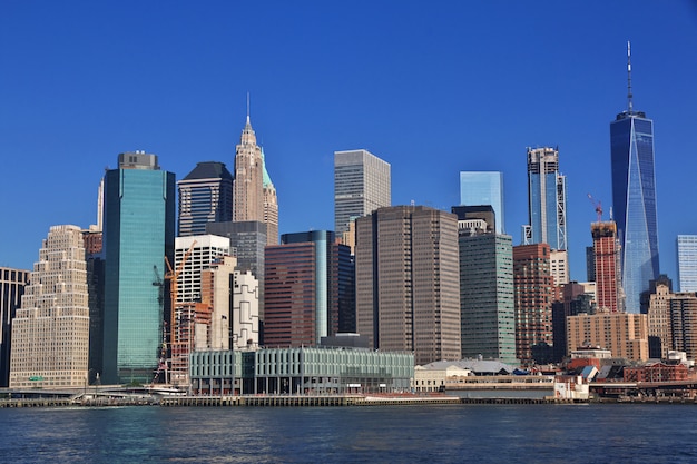 The view on the downtown, New York, United States