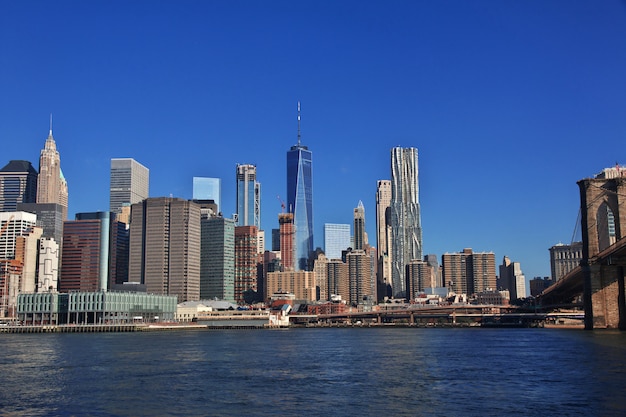 The view on the downtown, New York, United States