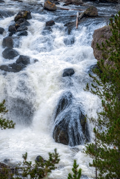 View of Firehole Falls