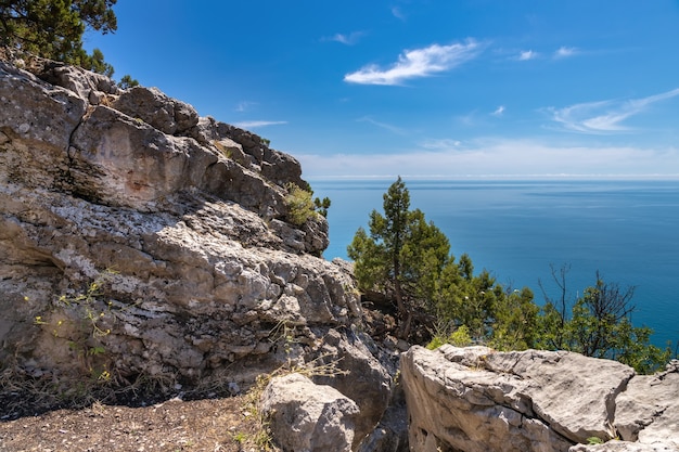 View from Cross Mountain or Uryanda UryandaIsar near Yalta The Sunny Path Royal path