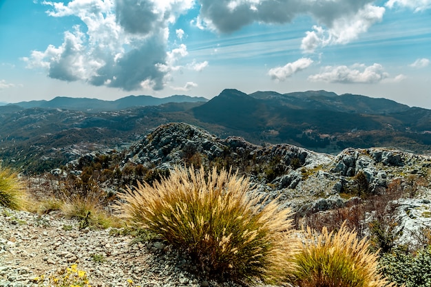 View from the mountain near Kotor, Montenegro