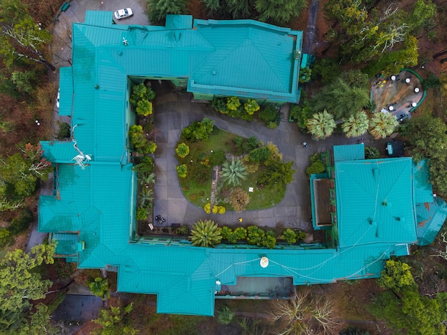 A view from above of Stalins residence in Sochi