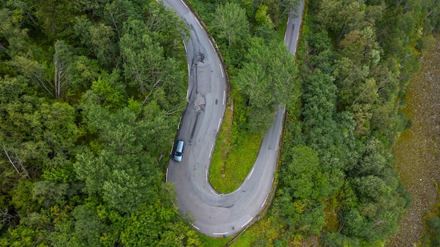 View from above, stunning aerial view