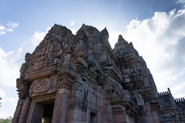 View of hindu castle rock 