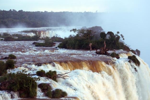 View of Iguassu falls